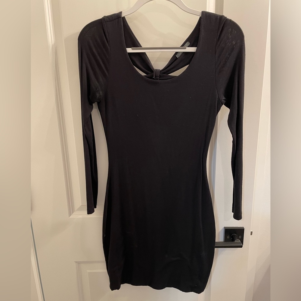 Black Body Con Dress